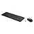 Kit Teclado e Mouse HP HPCM 235 Sem Fio Preto - Imagem 1