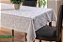 Toalha de Mesa Jacquard para 4 cadeiras 1,50m x 1,40m - Imagem 5