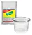 Pote Redondo 350ml Rioplastic - Imagem 1