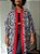 Kimono Oversized Zebra Red - Imagem 1