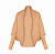Casaco Casulo Tricot Nude - Imagem 1