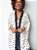 Kimono Oversized Poá Branco - Imagem 1
