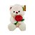 Cesta Presente Mãe Te Amo Com Urso Taça E Vinho Dia Das Mães - Imagem 3