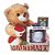 Cesta Dia Das Mães Urso, Caneca Mãe Inspiração, Ferrero, Chocolates - Imagem 1