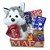 Cesta Dia Das Mães Com Lindt, Cachorrinho E Chocolates - Imagem 1