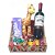 Cesta Namorados Com Vinho E Pelúcias De Bichinhos Escolha - Imagem 3