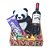 Cesta Namorados Com Vinho E Pelúcias De Bichinhos Escolha - Imagem 4