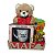 Cesta Presente Amor de Mãe com Urso Fofo +Caneca 300ml + Chocolates - Imagem 1