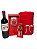 Kit Luxo para Presente com Vinho, Taça, Manta e Barra de Chocolate - Imagem 1