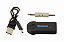 Receptor de Áudio Bluetooth P2 – Preto - Imagem 4