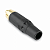 Conector RCA Preto Profissional - Imagem 3