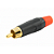Conector RCA Vermelho Profissional - Imagem 1