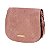 Bolsa Feminina Transversal Tiracolo Alto Relevo Fecho Botão ROSA BCB270 - Imagem 1