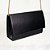 Bolsa Clutch Festa Em Alto Relevo Alça Correntes SEM gliter Preta BCB200 - Imagem 1