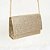 Bolsa Feminina Clutch Festa Glitter Alça De Correntes DOURADA BCB201 - Imagem 2