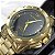 RELOGIO FEMININO DOURADO FUNDO PRETO WATER RESISTANT BCR123 - Imagem 2