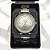 RELOGIO FEMININO PRATEADO C/ STRASS PALLYJANE BCR121 - Imagem 3