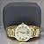RELOGIO FEMININO DOURADO FUNDO COM BORBOLETA BCR133 - Imagem 2