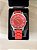 RELOGIO FEMININO MATERIAL SILICONE VERMELHO COM STRASS - Imagem 4