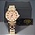 RELOGIO FEMININO ROSE COM STRASS DHP BCR124 - Imagem 1
