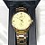 RELOGIO FEMININO DOURADO FUNDO DOURADO DHP BCR125 - Imagem 3