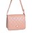 Bolsa Transversal Feminina Com Detalhe Dourado ROSA / U YC243 BCB258 - Imagem 1