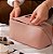Necessaire Organizadora Grande Para Viagem Bolsa De Cosméticos U / AREIA - Imagem 3