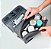 Bolsa Necessaire Impermeável P/ Cosméticos E Maquiagem U / PRETO - Imagem 2