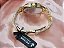 Kit Relógio e Pulseira Dourada com strass e borboleta Pallyjane BCR145 - Imagem 7