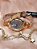 Kit Relógio Pallyjane rose com Pulseira de stress e estrela BCR144 - Imagem 3