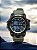 Relogio masculino pulseira de silicone e bisel preto com alarme calendário e luz BCRM05 - Imagem 2