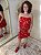 VESTIDO CURTO ESTAMPA BEIJOS - Imagem 1