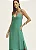 VESTIDO MIDI LINHO VERDE - Imagem 3