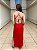 VESTIDO LONGO EM VISCOSE VERMELHO - Imagem 2