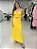 VESTIDO FLUIDO EM VISCOSE AMARELO ENERGY - Imagem 1