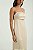 VESTIDO MIDI COM CUT EM VISCOSE ACETINADA - Imagem 5