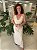 VESTIDO LONGO VISCOSE JACQUARD - Imagem 1