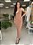 VESTIDO MIDI CANELADO DECOTE V - Imagem 1