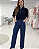 CALÇA JEANS WIDE LEG INDIGO - Imagem 1