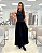 VESTIDO LONGO SAIA FLUIDA COM BOLSOS - Imagem 1