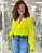 BLUSA FLUIDA EM VOIL NEON - Imagem 1
