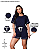Pijama feminino de manga com short viscolycra - Imagem 2
