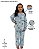 Pijama feminino infantil fleece estrelas - Imagem 2