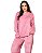 Conjunto fleece feminino quentinho cor lisa - Imagem 1
