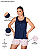 Pijama feminino regata com renda e abertura - Imagem 2