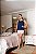 Pijama feminino regata com renda e abertura - Imagem 4