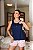 Pijama feminino regata com renda e abertura - Imagem 3