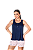 Pijama feminino regata com renda e abertura - Imagem 1