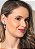 BRINCO GOTAS AZUIS BANHADO A OURO - Imagem 2