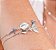 PULSEIRA CORRENTE VENEZIANA ESPÍRITO SANTO E CORAÇÃO PRATA 925 - Imagem 2